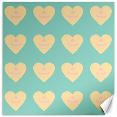 Teal Cupcakes Canvas 12  X 12   by snowwhitegirl