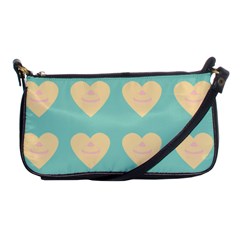 Teal Cupcakes Shoulder Clutch Bags by snowwhitegirl