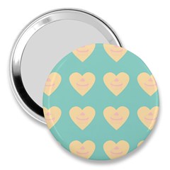 Teal Cupcakes 3  Handbag Mirrors by snowwhitegirl