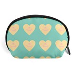 Teal Cupcakes Accessory Pouches (Large)  Front