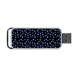 Blue Hearts Portable USB Flash (Two Sides) Front