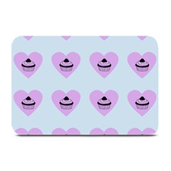 Blue Cupcake Plate Mats by snowwhitegirl