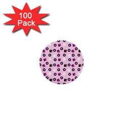 Pink Donuts 1  Mini Buttons (100 Pack)  by snowwhitegirl