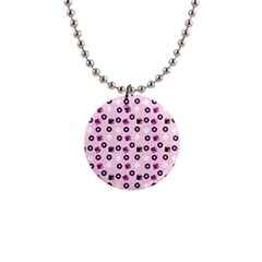 Pink Donuts Button Necklaces by snowwhitegirl