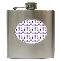 Milk And Donuts Hip Flask (6 Oz) by snowwhitegirl