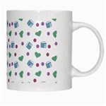 White Milk Hearts White Mugs Right