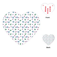 White Milk Hearts Playing Cards (heart)  by snowwhitegirl