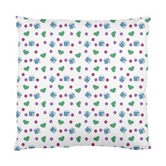 White Milk Hearts Standard Cushion Case (two Sides) by snowwhitegirl