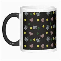 Dark Grey Milk Hearts Morph Mugs