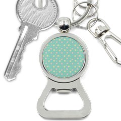 Teal Milk Hearts Bottle Opener Key Chains