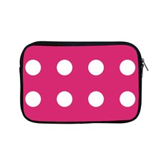 Pink Dot Apple Ipad Mini Zipper Cases by snowwhitegirl