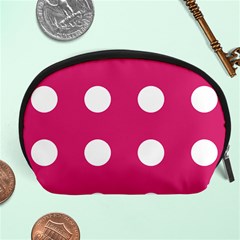 Pink Dot Accessory Pouches (large)  by snowwhitegirl