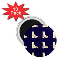 Navy Boots 1 75  Magnets (10 Pack)  by snowwhitegirl