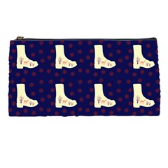 Navy Boots Pencil Cases by snowwhitegirl