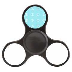 Aqua Anchor Finger Spinner by snowwhitegirl