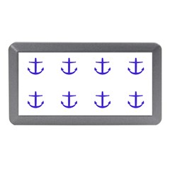 Royal Anchors On White Memory Card Reader (mini)