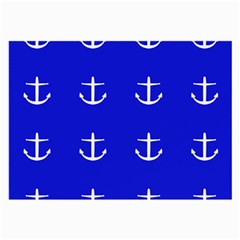 Royal Anchors Large Glasses Cloth by snowwhitegirl