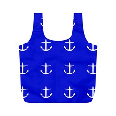 Royal Anchors Full Print Recycle Bags (m)  by snowwhitegirl