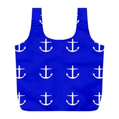 Royal Anchors Full Print Recycle Bags (l)  by snowwhitegirl