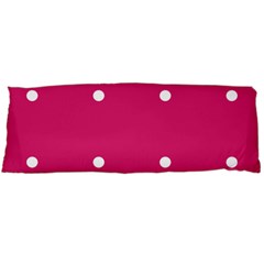 Small Pink Dot Body Pillow Case (dakimakura) by snowwhitegirl