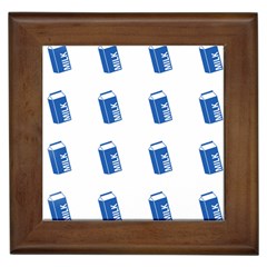 Milk Carton Framed Tiles by snowwhitegirl