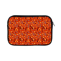 Red Retro Dots Apple Ipad Mini Zipper Cases by snowwhitegirl