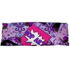 Purple Retro Pop Body Pillow Case (dakimakura) by snowwhitegirl