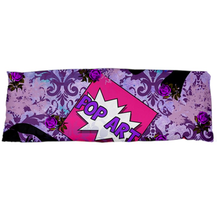 Purple Retro Pop Body Pillow Case (Dakimakura)