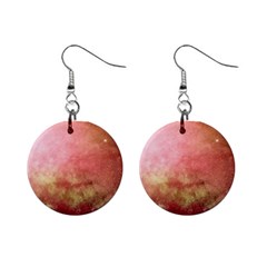 Galaxy Red Mini Button Earrings by snowwhitegirl