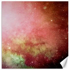 Galaxy Red Canvas 12  X 12  