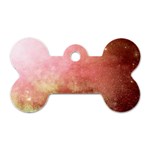 Galaxy Red Dog Tag Bone (One Side) Front