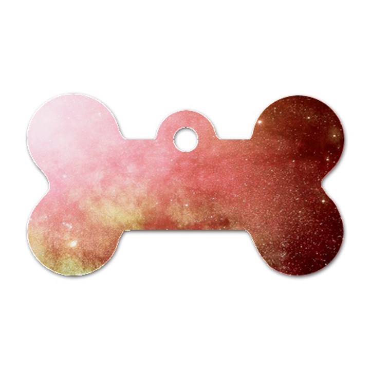 Galaxy Red Dog Tag Bone (One Side)