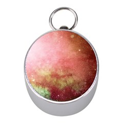 Galaxy Red Mini Silver Compasses by snowwhitegirl