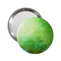 Galaxy Green 2 25  Handbag Mirrors by snowwhitegirl