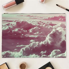 In The Clouds Pink Cosmetic Bag (xxl) by snowwhitegirl