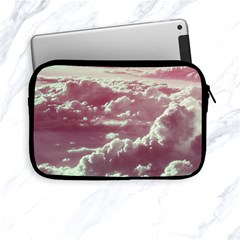 In The Clouds Pink Apple Ipad Mini Zipper Cases by snowwhitegirl