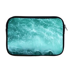 Green Ocean Splash Apple Macbook Pro 17  Zipper Case by snowwhitegirl