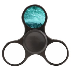 Green Ocean Splash Finger Spinner by snowwhitegirl