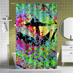 Wow Shower Curtain 48  X 72  (small)  by snowwhitegirl