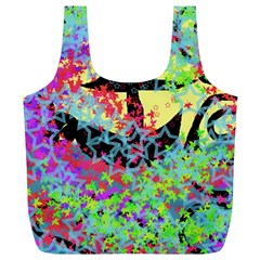 Wow Full Print Recycle Bags (l)  by snowwhitegirl