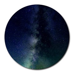 Galaxy Sky Round Mousepads