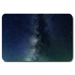 Galaxy Sky Large Doormat  by snowwhitegirl