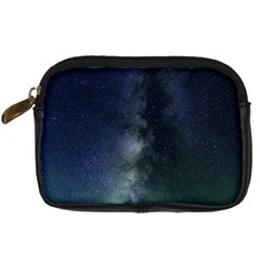 Galaxy Sky Digital Camera Leather Case by snowwhitegirl