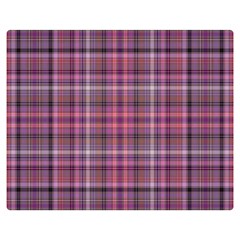 Pink Plaid Double Sided Flano Blanket (medium)  by snowwhitegirl