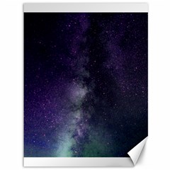 Galaxy Sky Purple Canvas 36  X 48   by snowwhitegirl