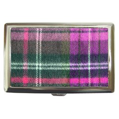 Pink Plaid Flannel Cigarette Money Cases by snowwhitegirl