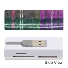 Pink Plaid Flannel Memory Card Reader (stick) by snowwhitegirl