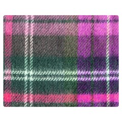 Pink Plaid Flannel Double Sided Flano Blanket (medium)  by snowwhitegirl