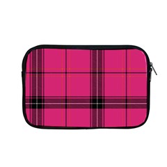 Dark Pink Plaid Apple Macbook Pro 13  Zipper Case by snowwhitegirl