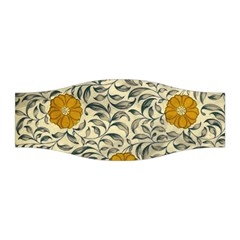 Japanese Floral Orange Stretchable Headband by snowwhitegirl